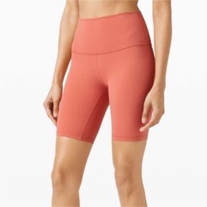 Lululemon Align Short *8" Rustic Coral size 4
